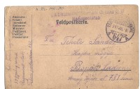 Fekete Lajos levelezése az első világháborúból